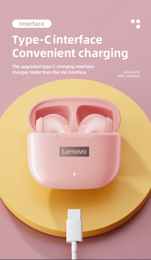 Audífonos In-ear Inalámbricos Lenovo Livepods Lp40 - Imagen 4